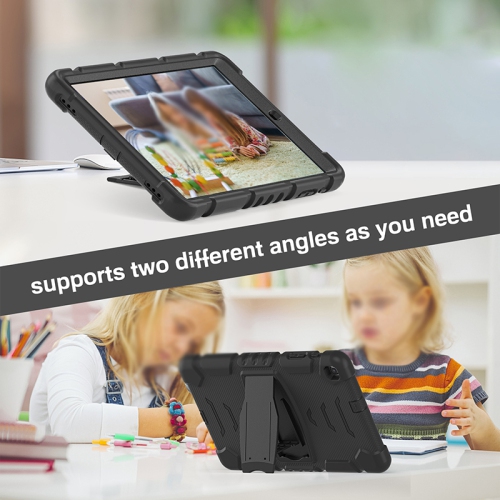 XCRS Apple iPad Mini 6 8.3 inches Rugged Case with Kickstand, Full Body Heavy Duty Triple Layered Shockproof, Anti-Skid Protective Cover with Built