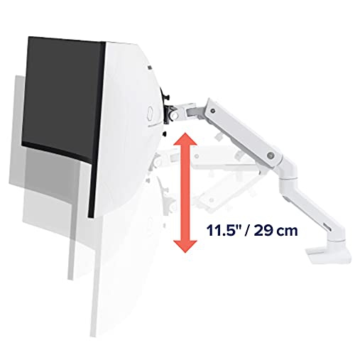 Ergotron HX Desk Monitor Arm with HD Pivot (45-647-216)