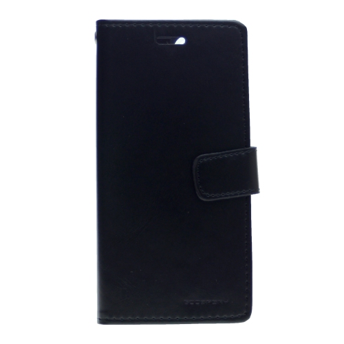TopSave Goospery Bluemoon Card Slot w/Magnetic Clip Leather Folio Wallet Flip For iPhone 13, Black