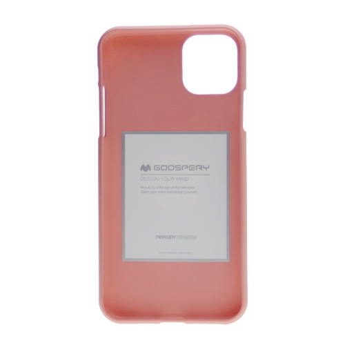 TopSave Goospery Soft Feeling Jelly Silky Slim Bumper Case For iPhone 13 Mini(5.4), Pink
