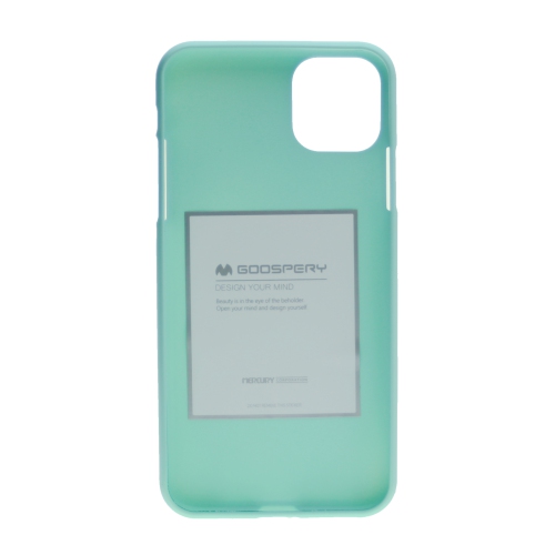 TopSave Goospery Soft Feeling Jelly Silky Slim Bumper Case For iPhone 13 Mini(5.4), Teal
