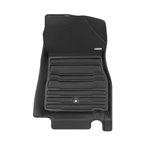 TuxMat - For Nissan Versa 2020-2026 Models - Custom Car Mats - Maximum Coverage, All Weather, Laser Measured - This Full Set Includes 1st and 2nd Rows