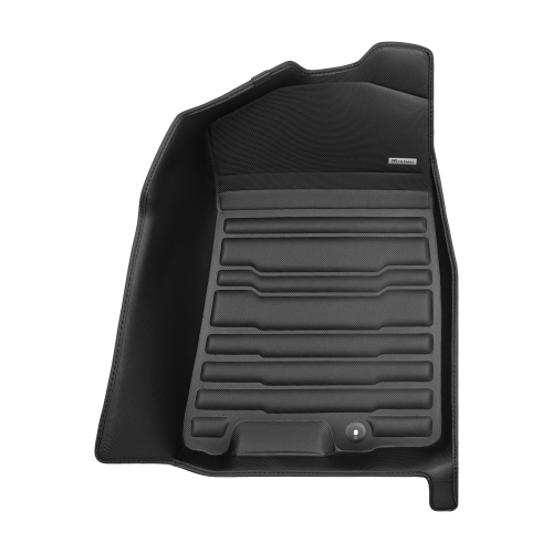 TuxMat - For Genesis GV70 2022-2025 Models - Custom Car Mats - Maximum Coverage, All Weather, Laser Measured - This Full Set Includes 1st and 2nd Rows