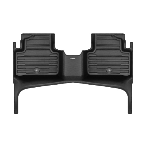 TuxMat - For Genesis GV70 2022-2025 Models - Custom Car Mats - Maximum Coverage, All Weather, Laser Measured - This Full Set Includes 1st and 2nd Rows