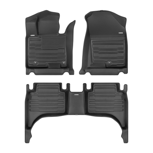 TUXMAT  - for Hyundai Santa Cruz 2022-2026 Models - Custom Car Mats - Maximum Coverage, All Weather, Laser Measured - This Full Set Includes 1St And