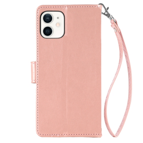 Juvenileway™ Folio Series Style Reassurance Flip Case for Apple iPhone 12 mini – Rose Pink