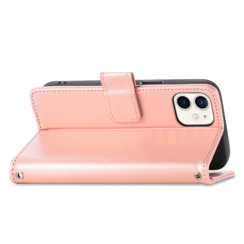 Juvenileway™ Folio Series Style Reassurance Flip Case for Apple iPhone 12 mini – Rose Pink