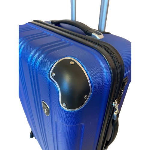 Archibolt Blue 3-Piece Hard Shell Rolling Suitcase Set, Luggage bag, Lightweight Luggage with TSA Lock