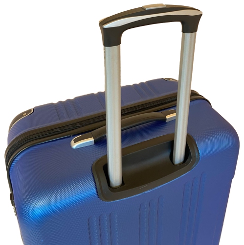 Archibolt Blue 3-Piece Hard Shell Rolling Suitcase Set, Luggage bag, Lightweight Luggage with TSA Lock