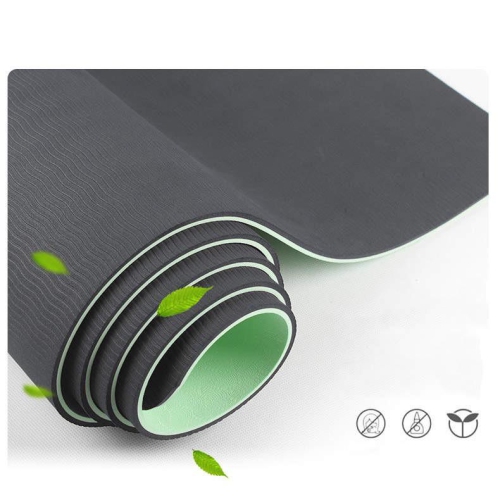 ECO friendly TPE Thick foldable Pilates non slip yoga mat