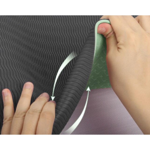 ECO friendly TPE Thick foldable Pilates non slip yoga mat