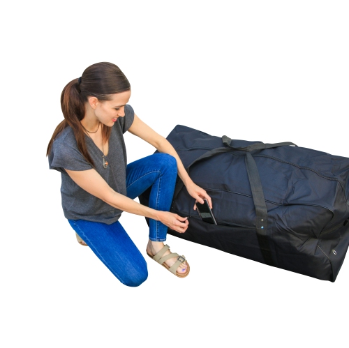 Archibolt – Sac polochon de voyage de hockey de 44&nbsp;po, noir, très grand