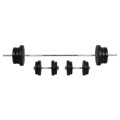 Soozier Adjustable 2 x 44lbs Weight Dumbbell Set for Weight