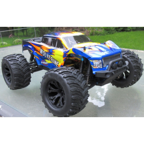 Wolverine Pro RC Truck Electric 1/10 4WD RTR with 2S LIPO Battery 70191 FREE SHIPPING