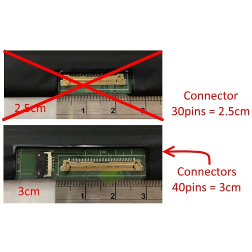 LaptopKing 14.0" LED Replacement Screen for Laptops All Models Available *1 Year Warranty* (N140HCN-G53 C1 REV.C1) Open Box by LAPTOPKING - Open Box condition - Image 3