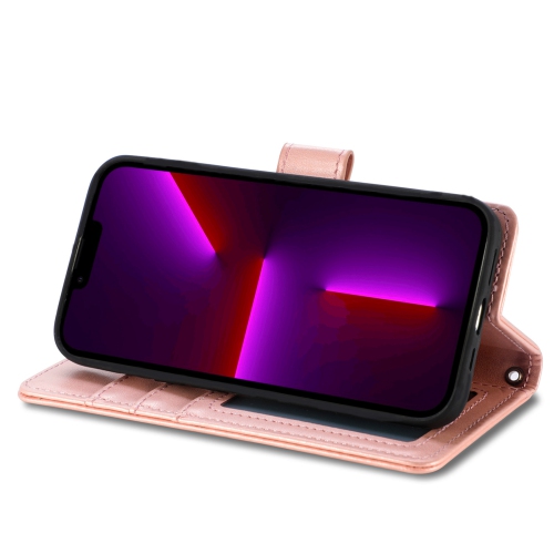 Juvenileway™ Folio Series Style Reassurance Flip Case for Apple iPhone 13 mini – Rose Pink