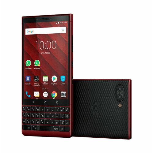 Remis à neuf - BlackBerry Key2 - 64 Go - DÉVERROUILLÉ (BBF100-2) téléphone intelligent, édition rouge