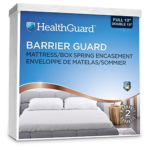HealthGuard Barrier Guard Mattress And Box Spring Encasement Full 13"