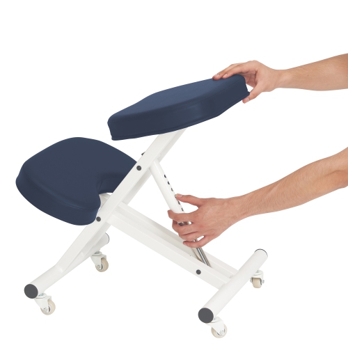 Master Massage Ergonomic Metal Foldable Posture Kneeling Chair for Office –Metal Folding Kneeling Posture Chair for Home and Office-Posture