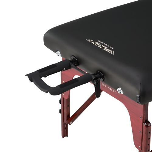 Master Massage 31" Montclair Pro Portable Massage Table Package, Memory Foam Cushioning, Reiki Panels, Shiatsu Cable Release- Tattoo Table, Spa Bed,