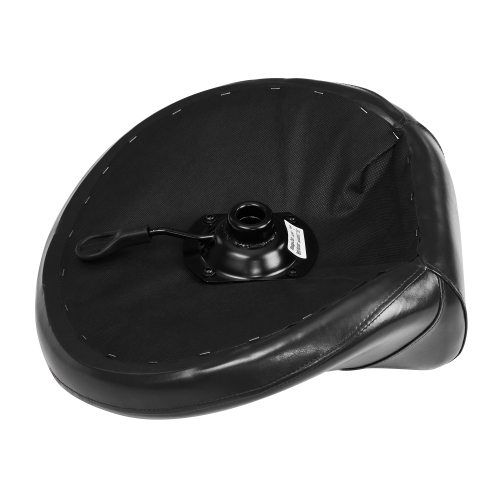 Master Massage Ergonomic Swivel Saddle Rolling Hydraulic Stool for Clinic, spas, Salons, debtists, classrooms, Home, Office - Black