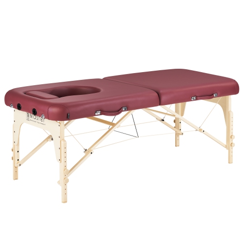 Table de massage de grossesse portative Eva 30'' de Master Massage pour clientes et personnes obèses, lit facial Spa Salon pour femmes enceintes -