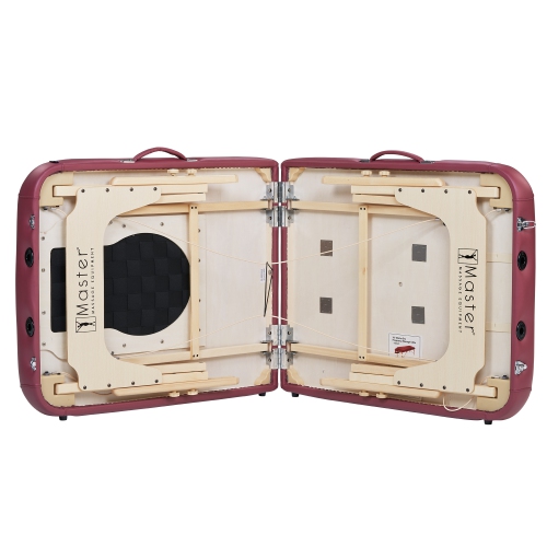 Table de massage de grossesse portative Eva 30'' de Master Massage pour clientes et personnes obèses, lit facial Spa Salon pour femmes enceintes -