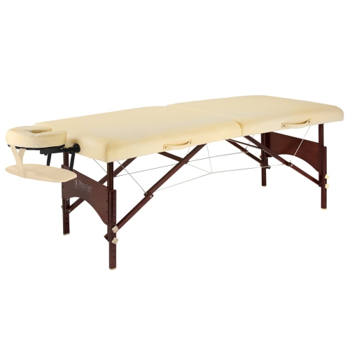 Master Massage 28" Argo Portable Massage Table in Cream