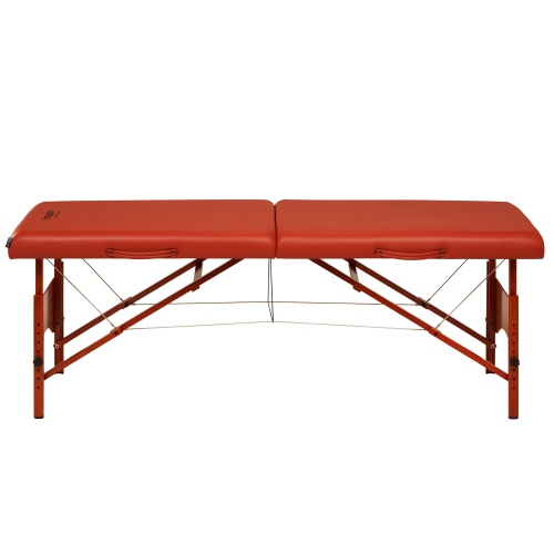 Master Massage 25" Fairlane Pro Portable Massage Table in Cinnamon without Therma-Top