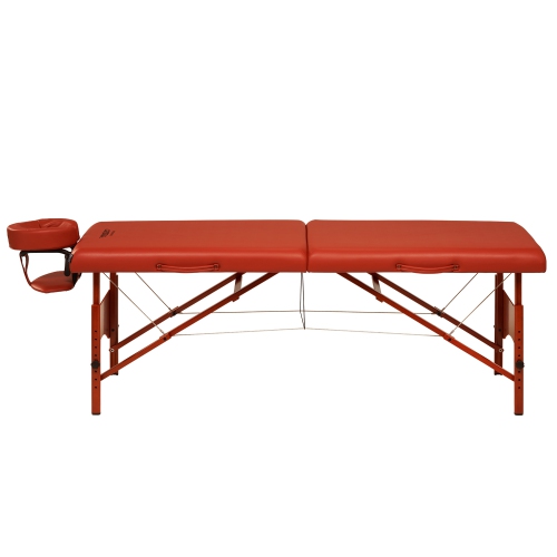 Master Massage 25" Fairlane Pro Portable Massage Table in Cinnamon without Therma-Top
