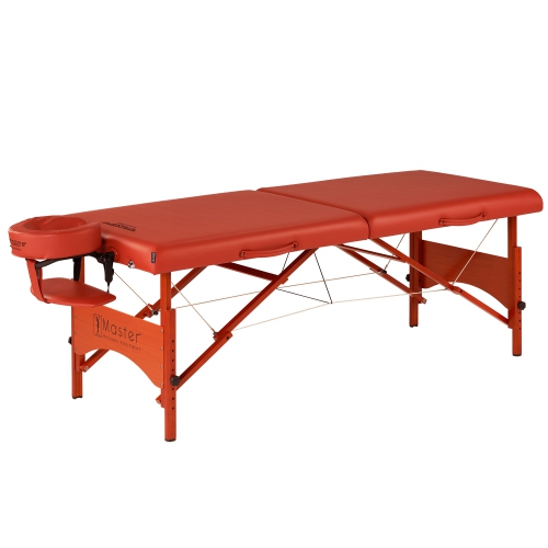 Master Massage 25" Fairlane Pro Portable Massage Table in Cinnamon without Therma-Top
