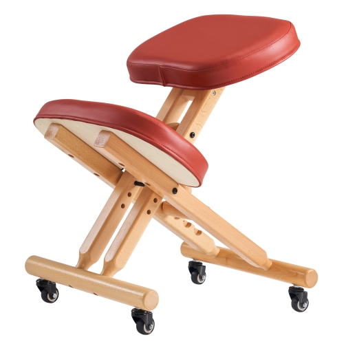 Master Massage Comfort Plus Wooden Kneeling Chair Prefect for Home, Office & Meditation