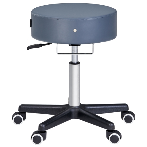 Master Massage Glider Ergonomic Round Swivel Adjustable Rolling Hydraulic Stool Barber Dental Chair for Clinic, Tattoo, Spas, Facial, Beauty, Home,