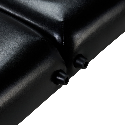 Master Massage Gibraltar 32" Width Olympic LX Portable Massage Table, Black- Extra Wide for Larger Clients- Tattoo Spa Salon Facial Beauty Bed, Lash