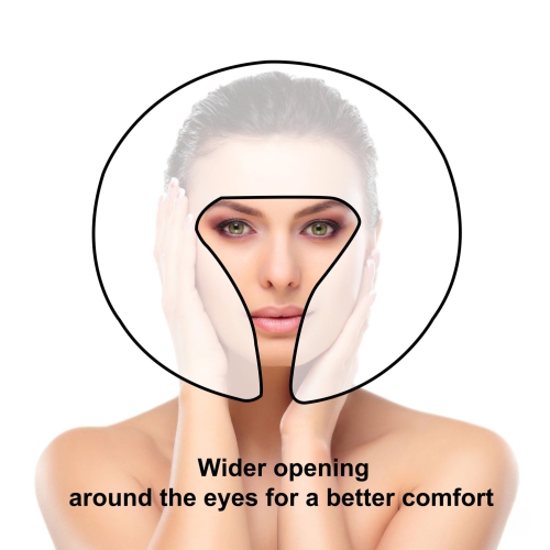 Master Massage New Standard Headrest Face Cushion Pillow for Massage Table, Royal Blue