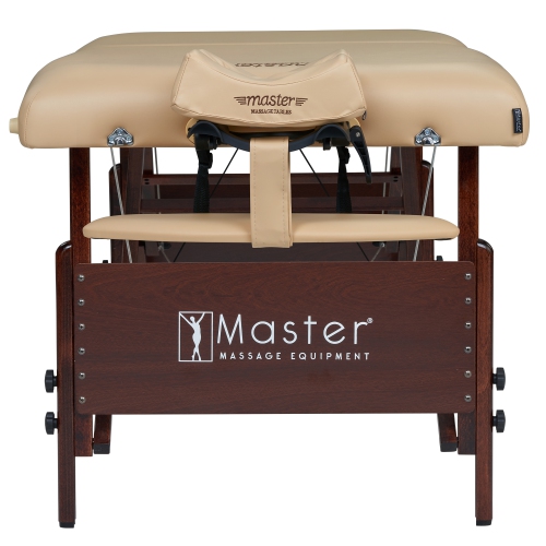 Master Massage 30" Del Ray Pro Portable Massage Table with Adjustable Table Height, 750lbs. Working Capacity- Massage Bed, Tattoo Table, Lash Table