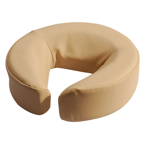 Master Massage New Standard Headrest Face Cushion Pillow for Massage Table, Cream