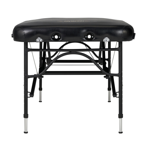 Master Massage 30" StratoMaster LX Ultra-Light Weight Aluminum Portable Massage Table Package- Tattoo Bed- Lash Tables- Black