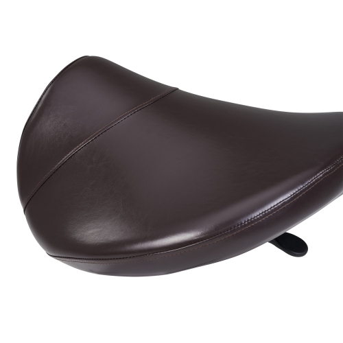 Master Massage Ergonomic Swivel Saddle Rolling Hydraulic Stool for Clinic, spas, Salons, debtists, classrooms, Home, Office -Coffee