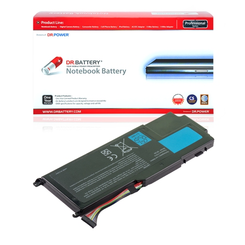 DR. BATTERY  - Replacement for Dell Xps 14Z / 14Z (L412Z) / 14Z-L412X / 14Z-L412Z / V79Y0 / V79Yo / 0Nmv5C / 0Rmtvy / 0Ymyf6 [14.8V / 3800Mah / 56Wh]