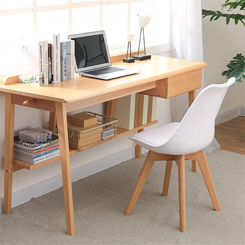 2 Pack Dining Chair, Office Guest Chair with Soft Cushion Kitchen Chair for Waiting Room, Conference and Reception, White