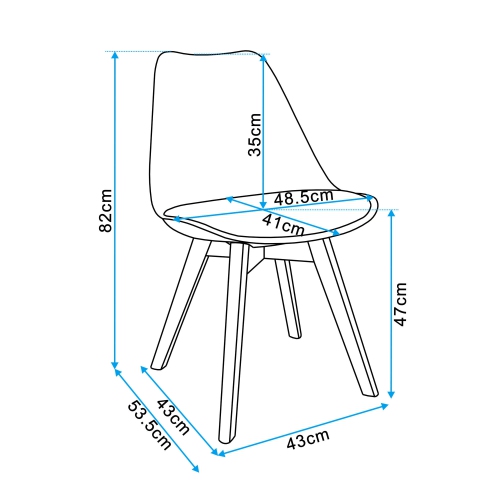 2 Pack Dining Chair, Office Guest Chair with Soft Cushion Kitchen Chair for Waiting Room, Conference and Reception, White