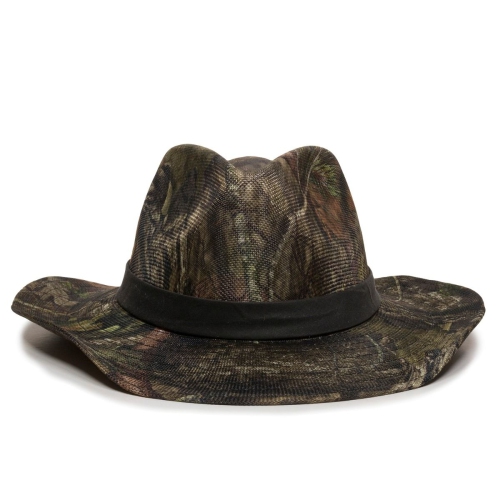 Outdoor Cap - Cowboy Hat - Mossy Oak Break Up Country -Black