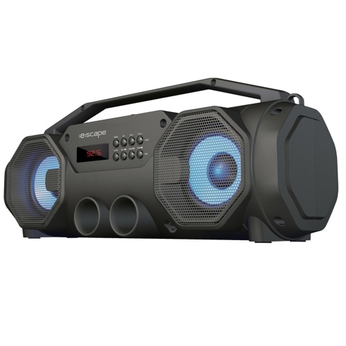 Escape - Wireless Stereo BoomBox Speaker, Bluetooth 5.0 with FM Radio ...