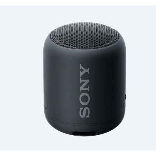 Sony SRS-XB12 Waterproof Wireless Bluetooth Speaker - Black - Open Box -