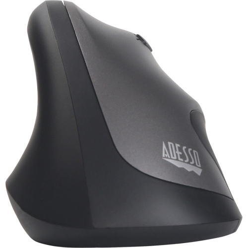 Adesso iMouse A20 Antimicrobial 2400 DPI Wireless Optical Mouse - Gray/Black -