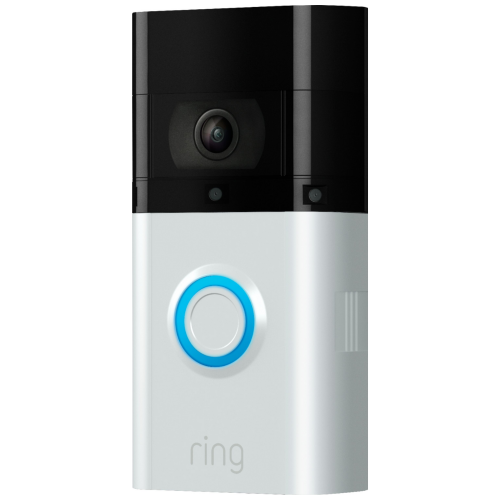 Ring Video Doorbell 3 Plus Satin Nickel Wireless HD Wi-Fi Home Camera - Open Box A Grade Refurbished