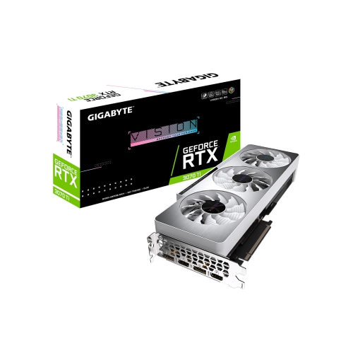 GIGABYTE RTX3070 TI GEFORCE VISION OC 8GB GDDR6X GV-N307TVISIONOC-8GD