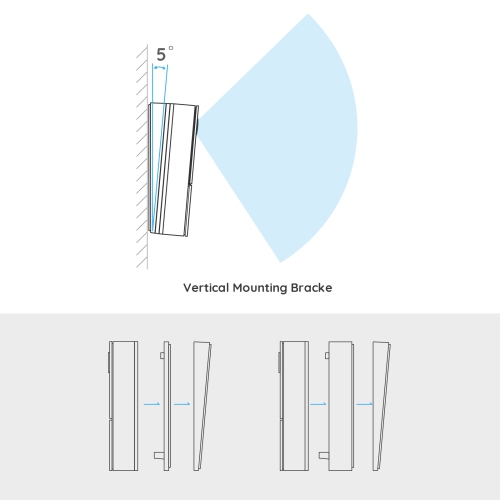 Foscam VD1 4MP Dual-Band Wi-Fi Video Doorbell with Face Detection