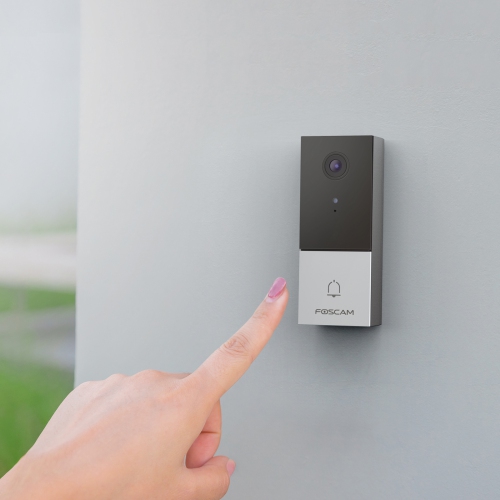 Foscam VD1 4MP Dual-Band Wi-Fi Video Doorbell with Face Detection